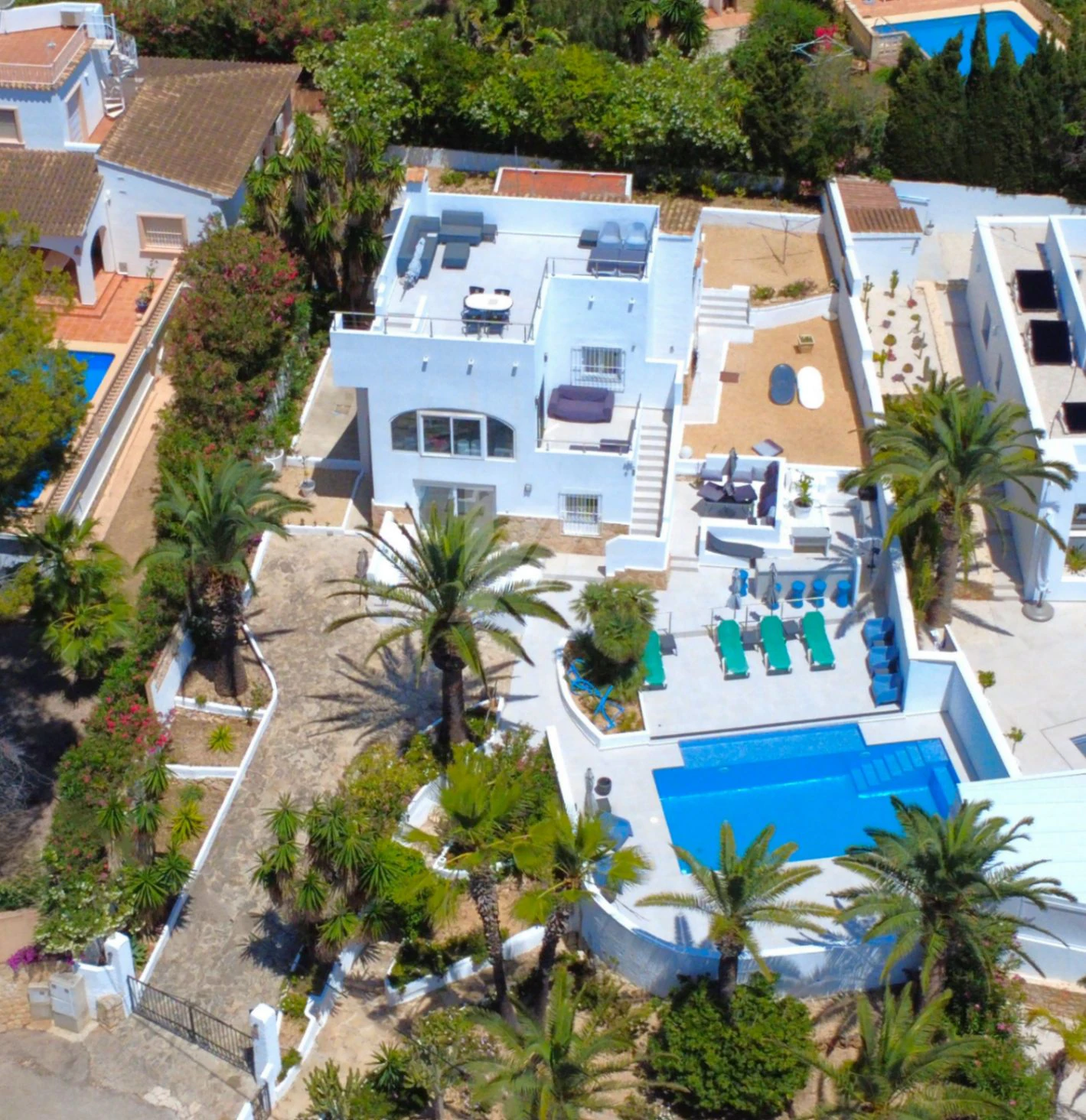 Villa mit Meerblick zum Verkauf in Moraira, Costa Blanca.