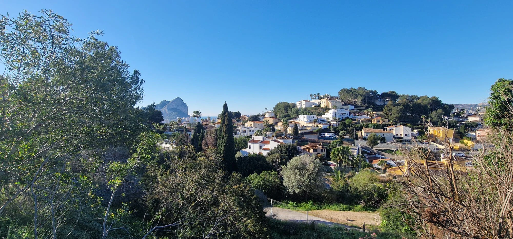 Plot for sale in Calpe