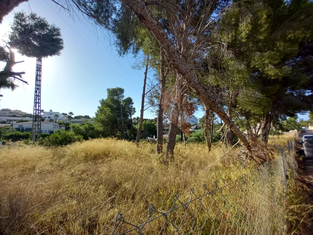 Plot for sale in Calpe