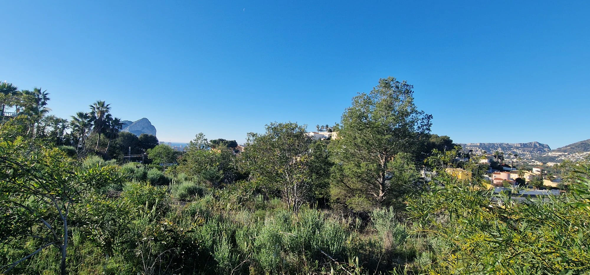 Plot for sale in Calpe