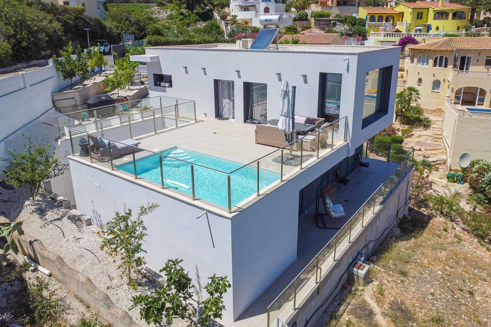 Cumbre del Sol Moderne Villa mit Meerblick