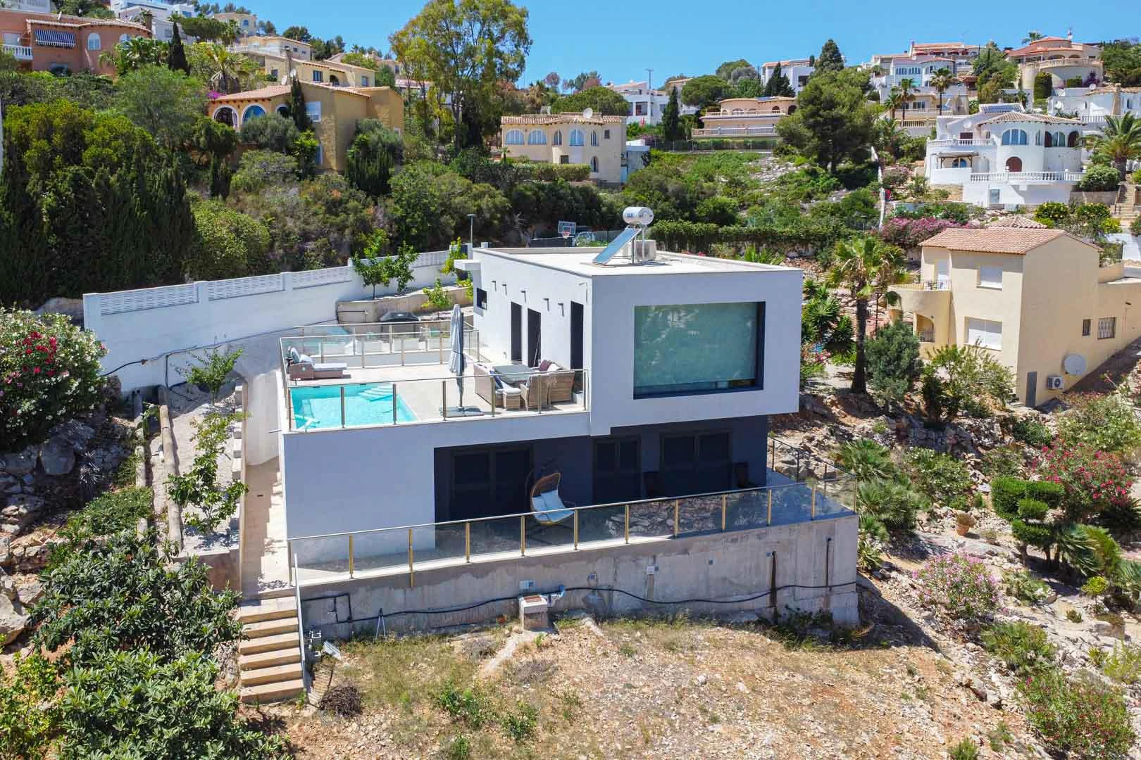 Cumbre del Sol Moderne Villa mit Meerblick