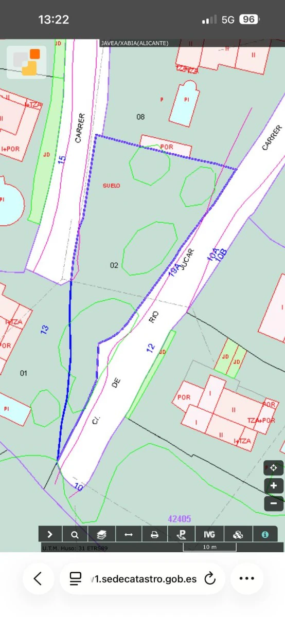 Plot for sale in Javea