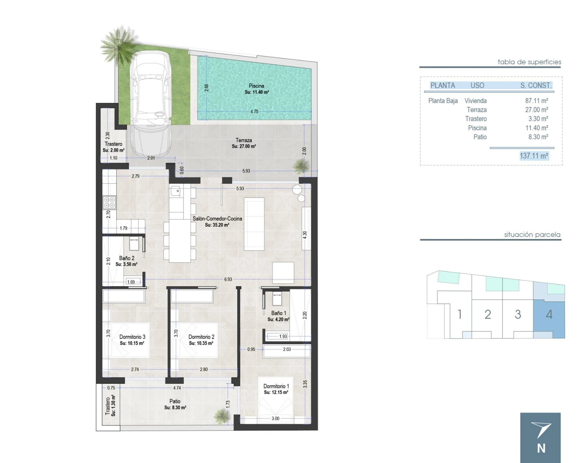 Bungalow for sale in San Pedro Del Pinatar