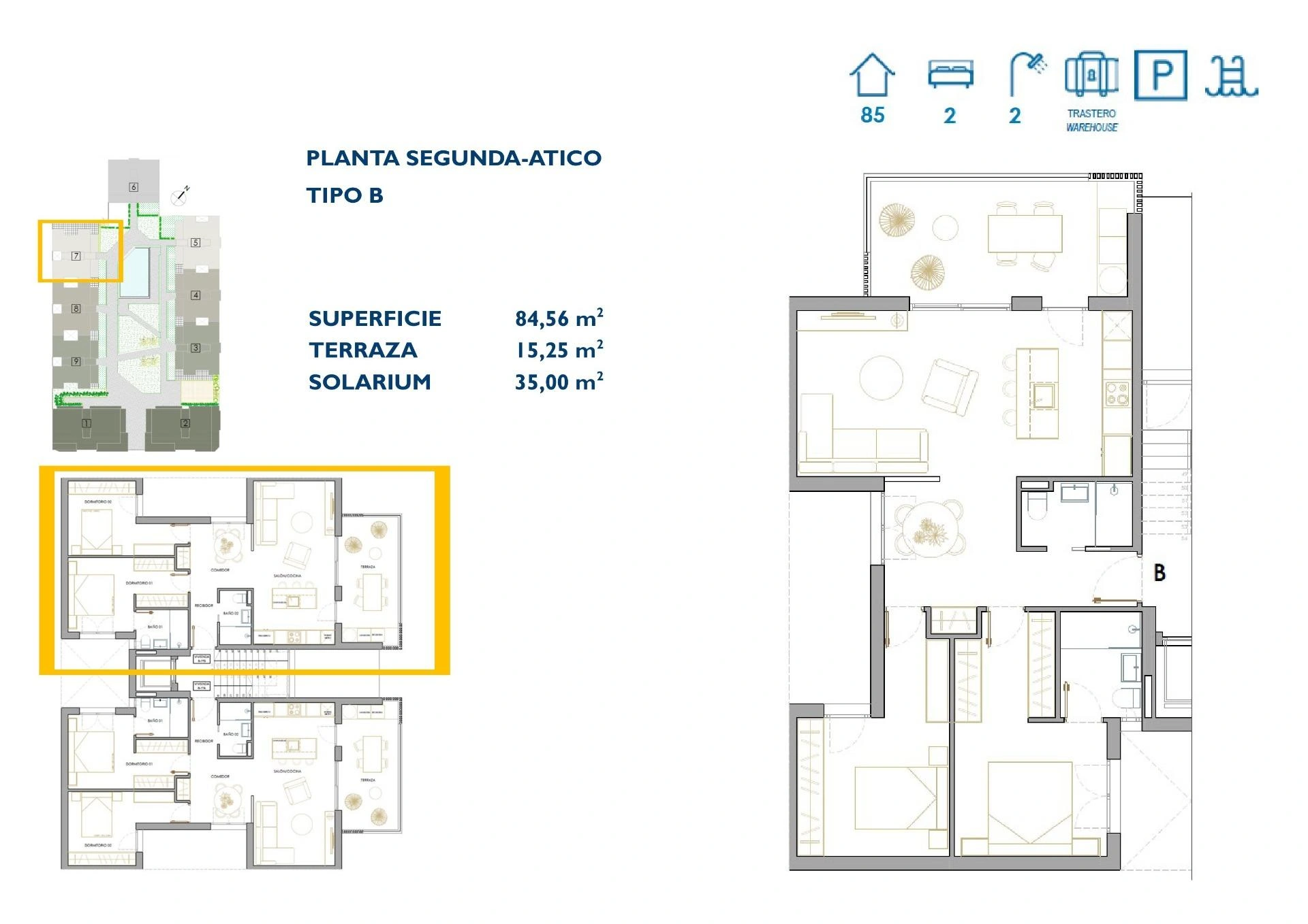 Penthouse te verkoop in San Pedro Del Pinatar
