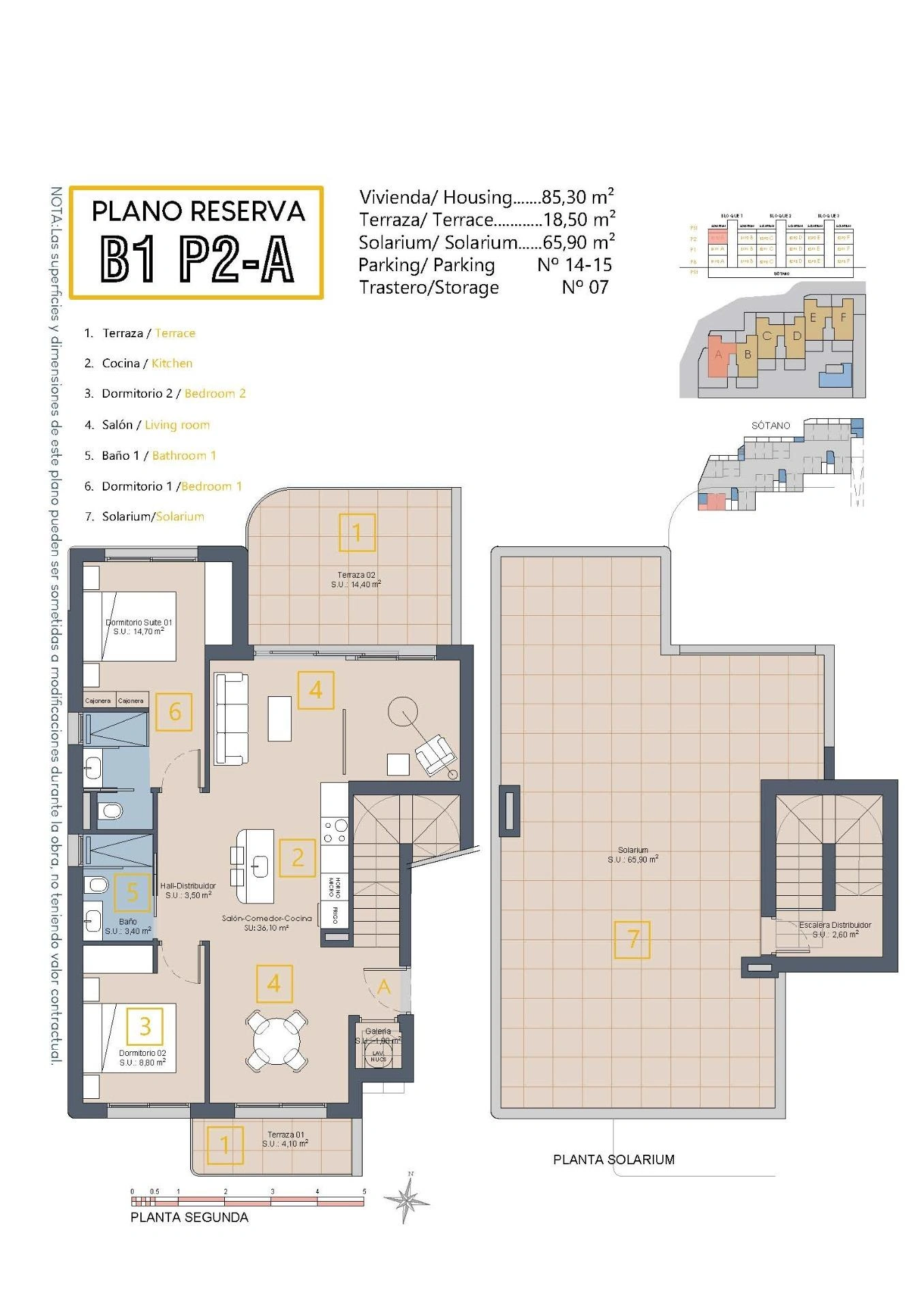 Penthouse à la vente à Los Alcazares
