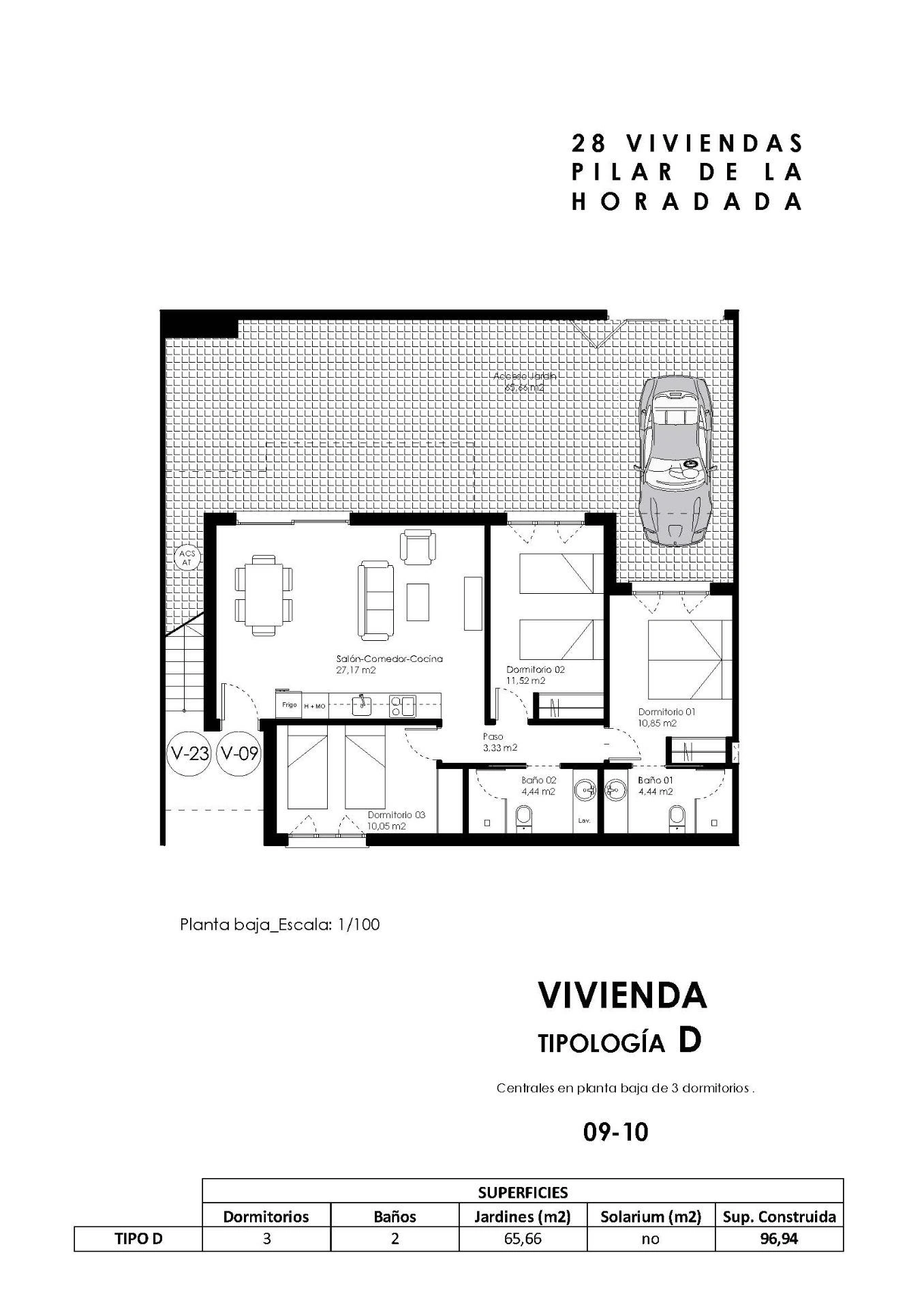 Bungalow te verkoop in Pilar De La Horadada