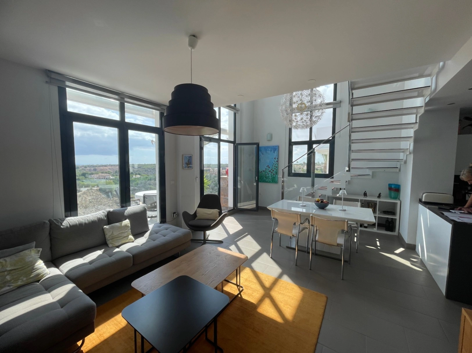 Luxe Duplex Penthouse met Uitzicht op Zee bij Las Ramblas Golf, Orihuela Costa