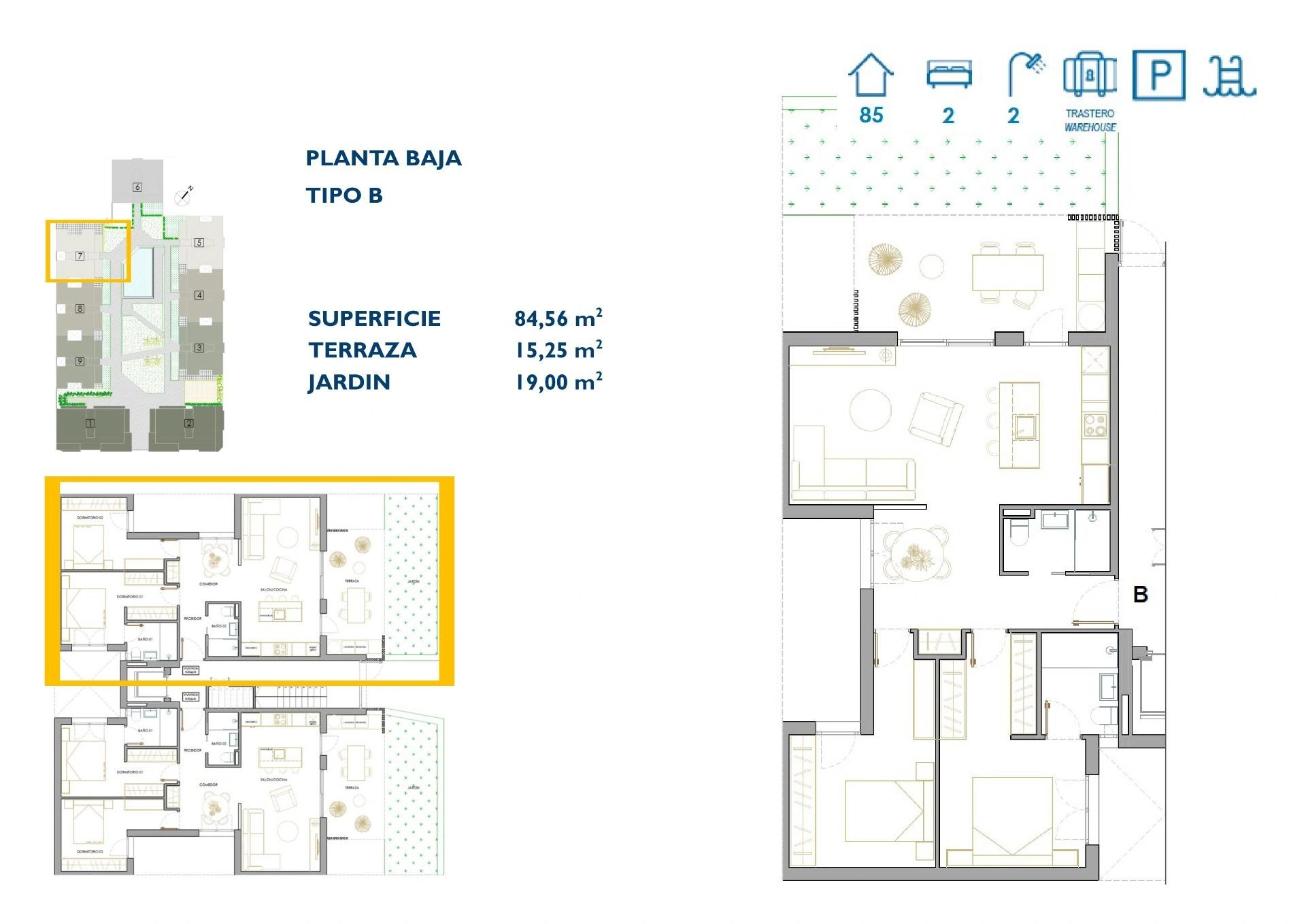 Stats Woning te verkoop in San Pedro Del Pinatar
