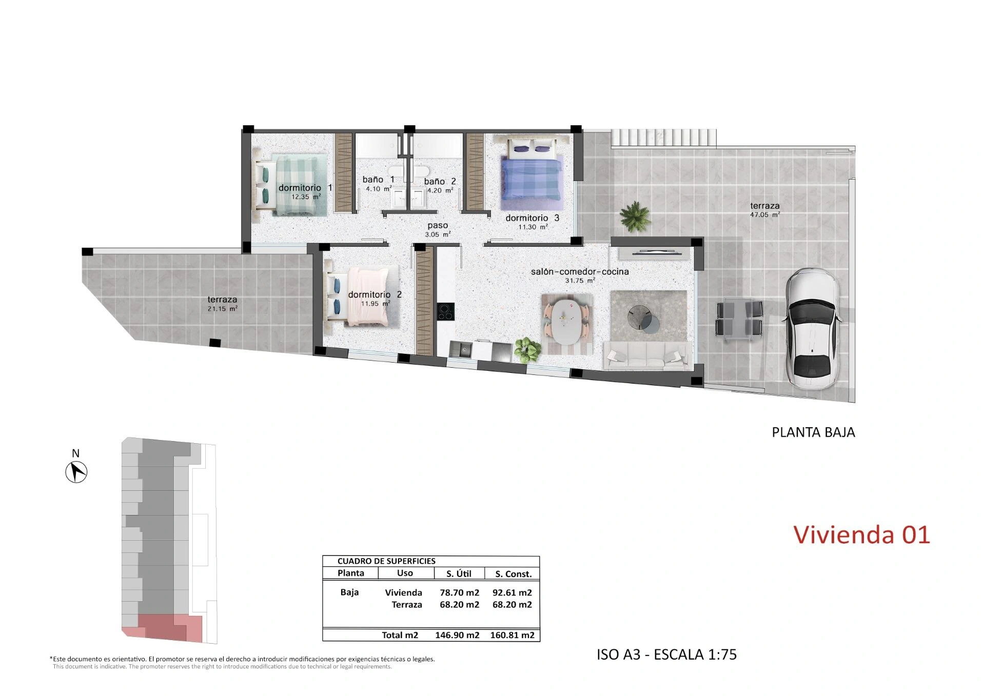Bungalow à la vente à Pilar De La Horadada