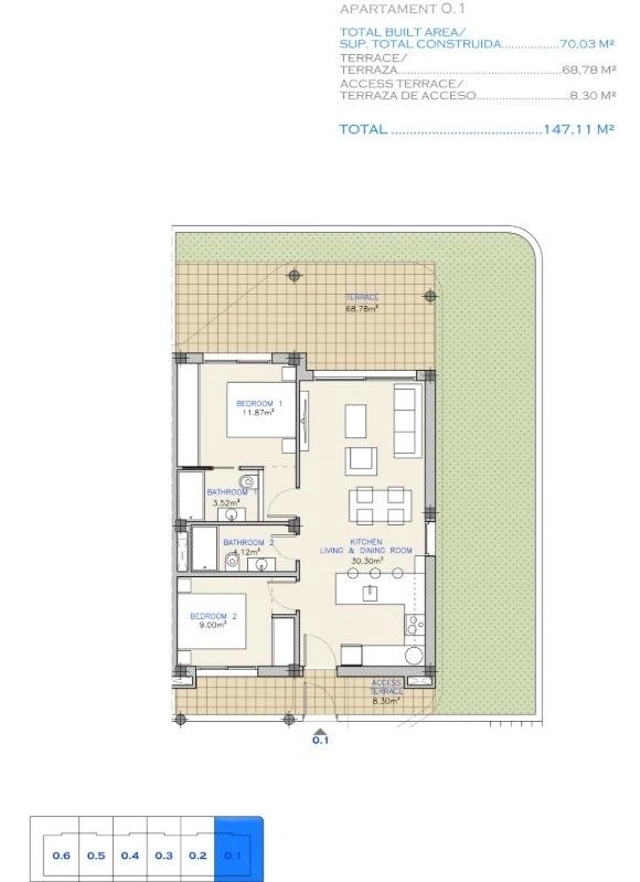 Flat for sale in Los Alcazares
