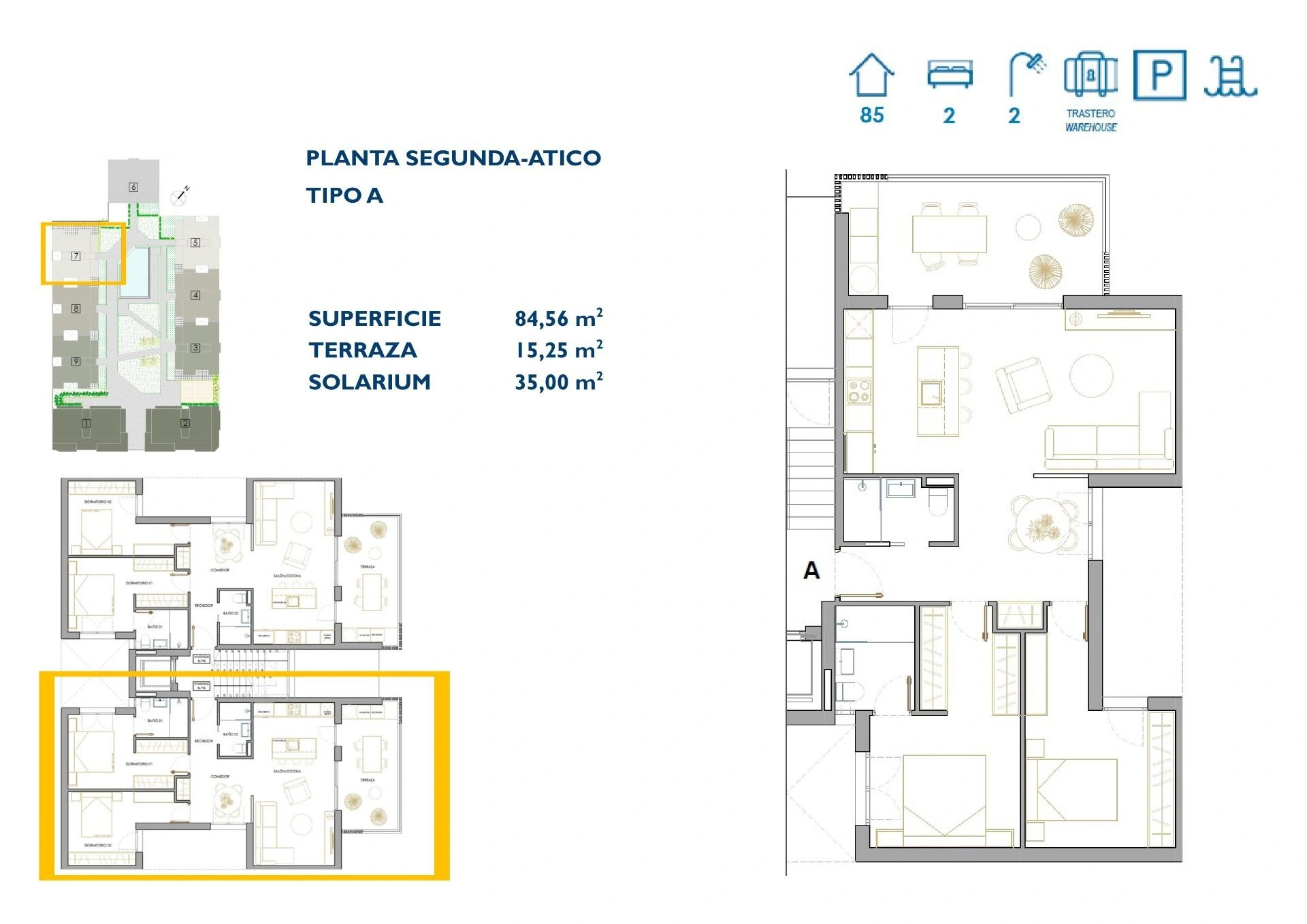 Penthouse te verkoop in San Pedro Del Pinatar