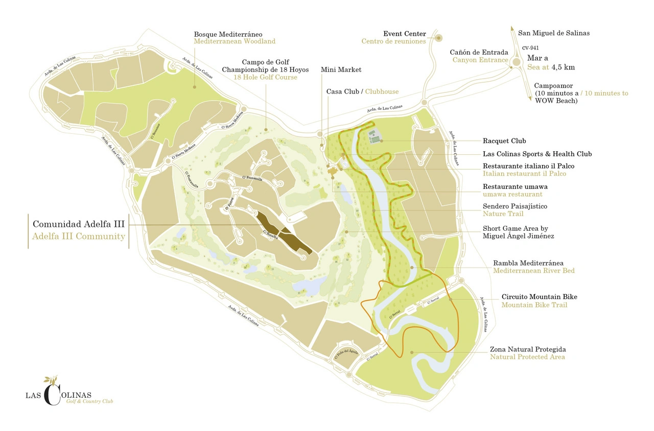 Villa te verkoop in Las Colinas Golf Resort