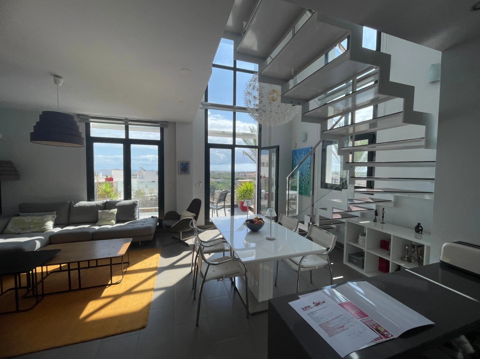 Luxe Duplex Penthouse met Uitzicht op Zee bij Las Ramblas Golf, Orihuela Costa
