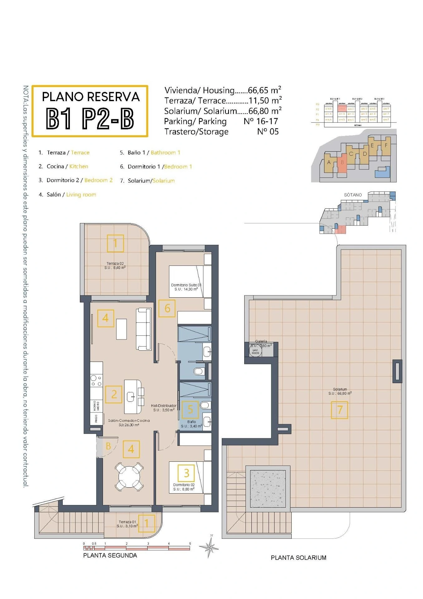 Penthouse à la vente à Los Alcazares