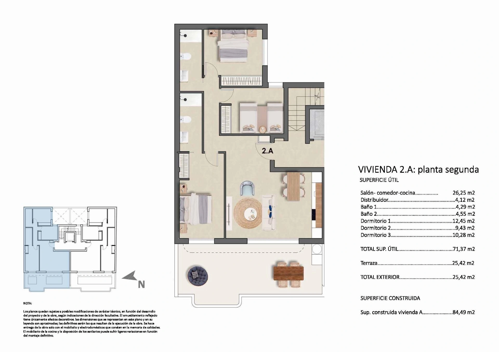 Penthouse for sale in Pilar De La Horadada