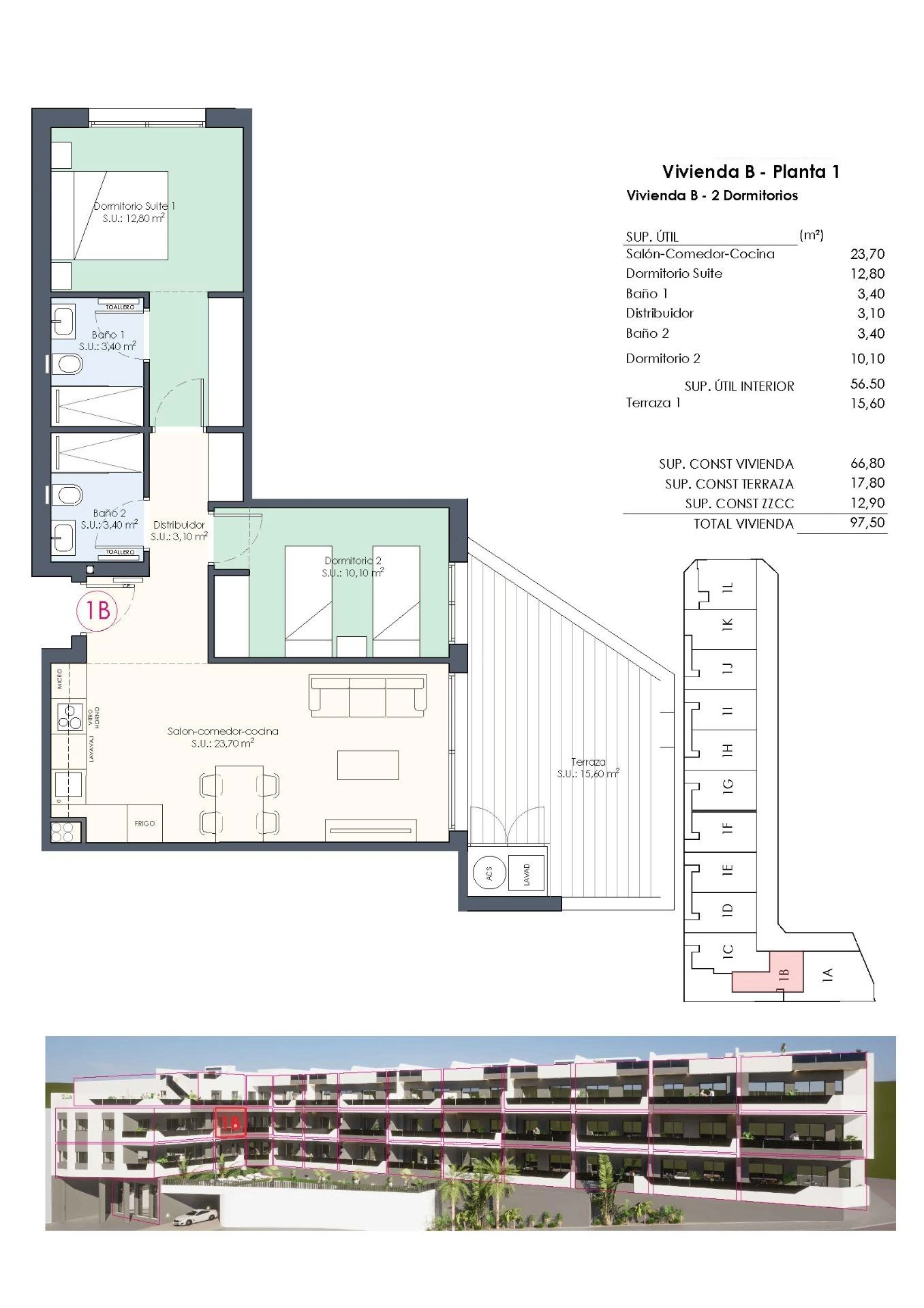 Appartement en ville à la vente à Benijofar