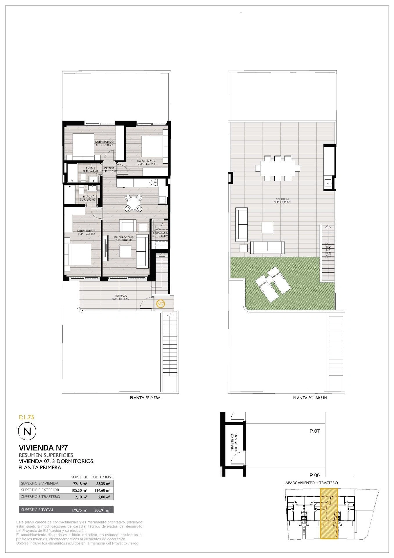 Bungalow for sale in San Pedro Del Pinatar