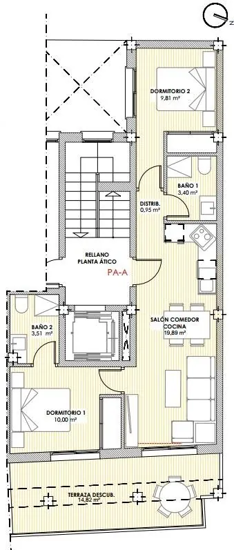 Penthouse for sale in Torrevieja