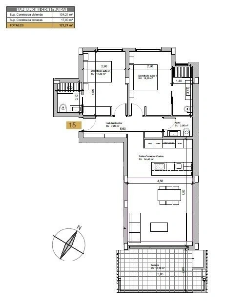 Apartment zum verkauf in Las Colinas Golf