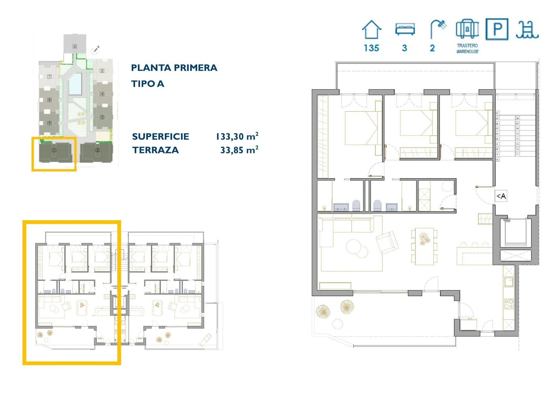 Stats Woning te verkoop in San Pedro Del Pinatar