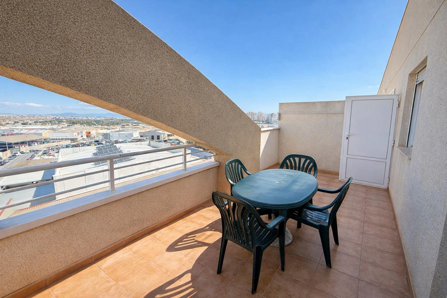 Penthouse with large terrace and pool
