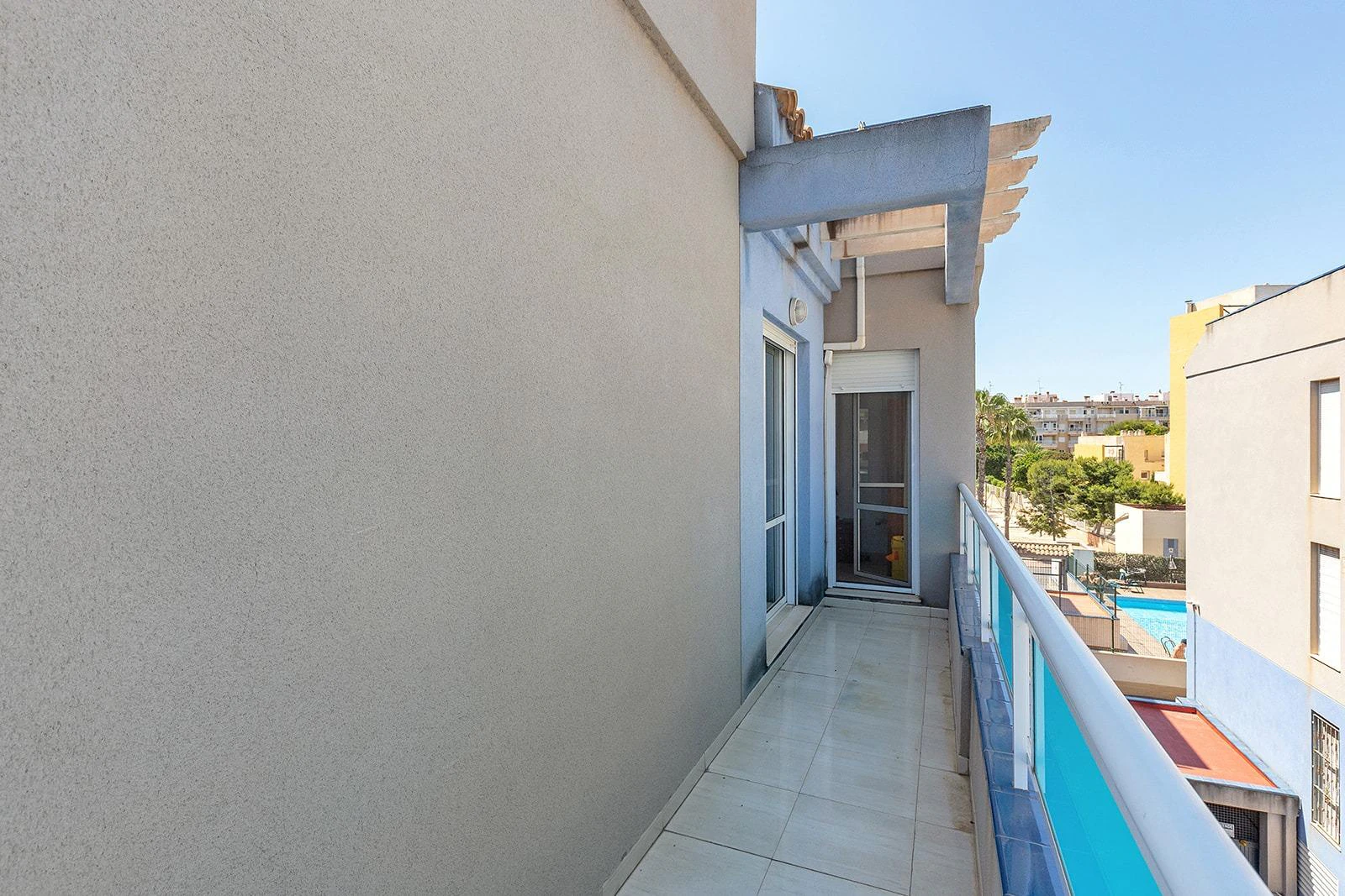 Penthouse opportunity with 3 bedrooms, 2 bathrooms and pool