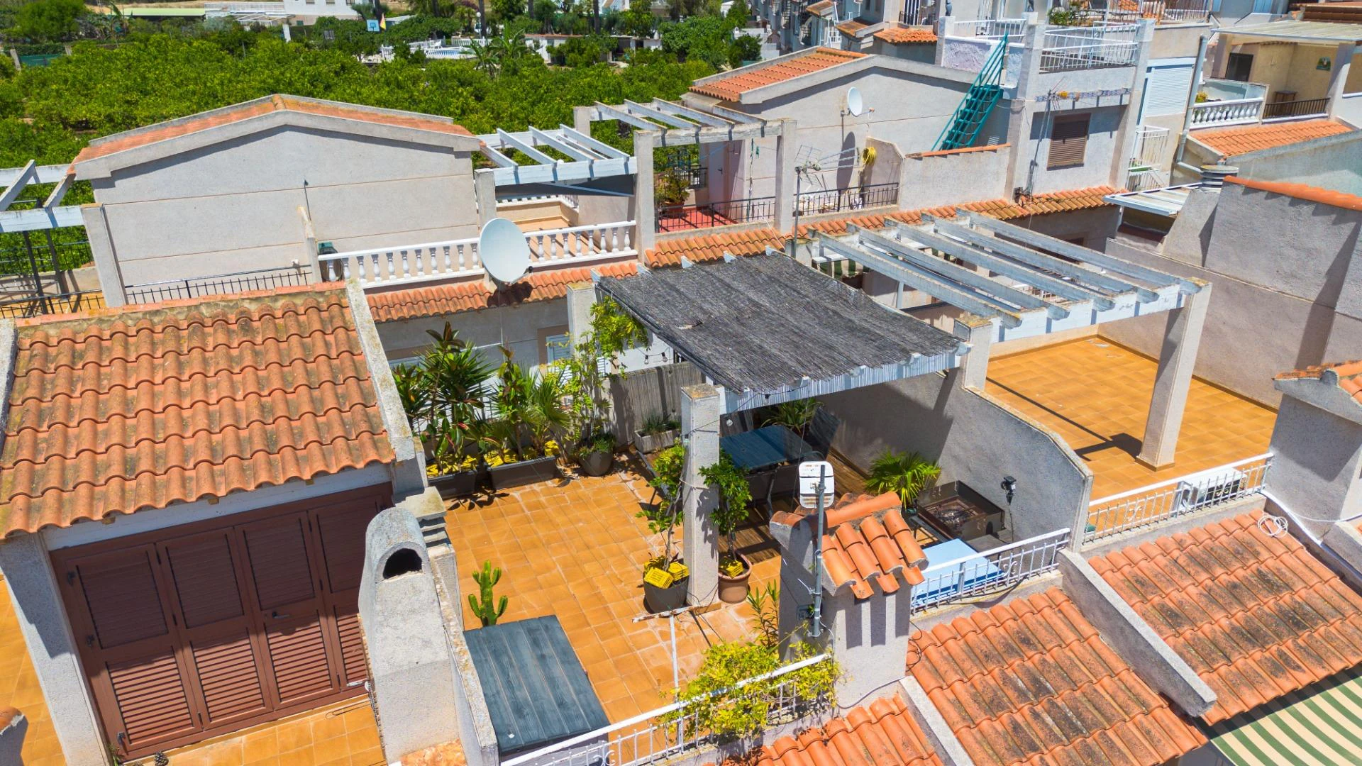 Bungalow med 2 sovrum och solarium i El Moncayo