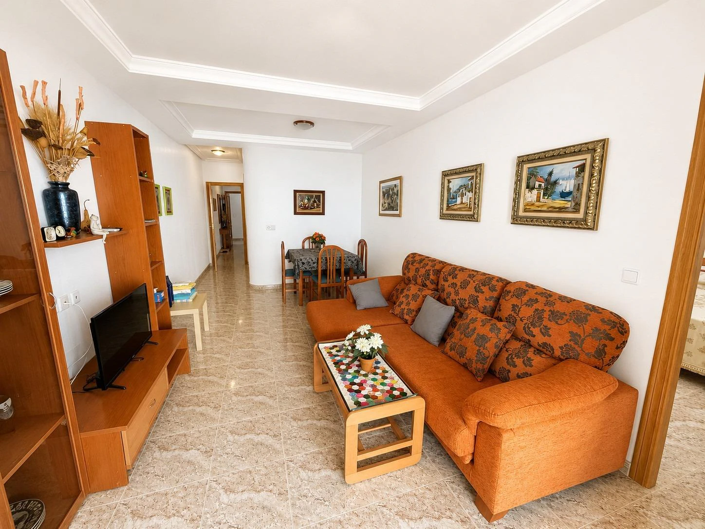 Opportunity for 2 bedrooms with enclosed garage.