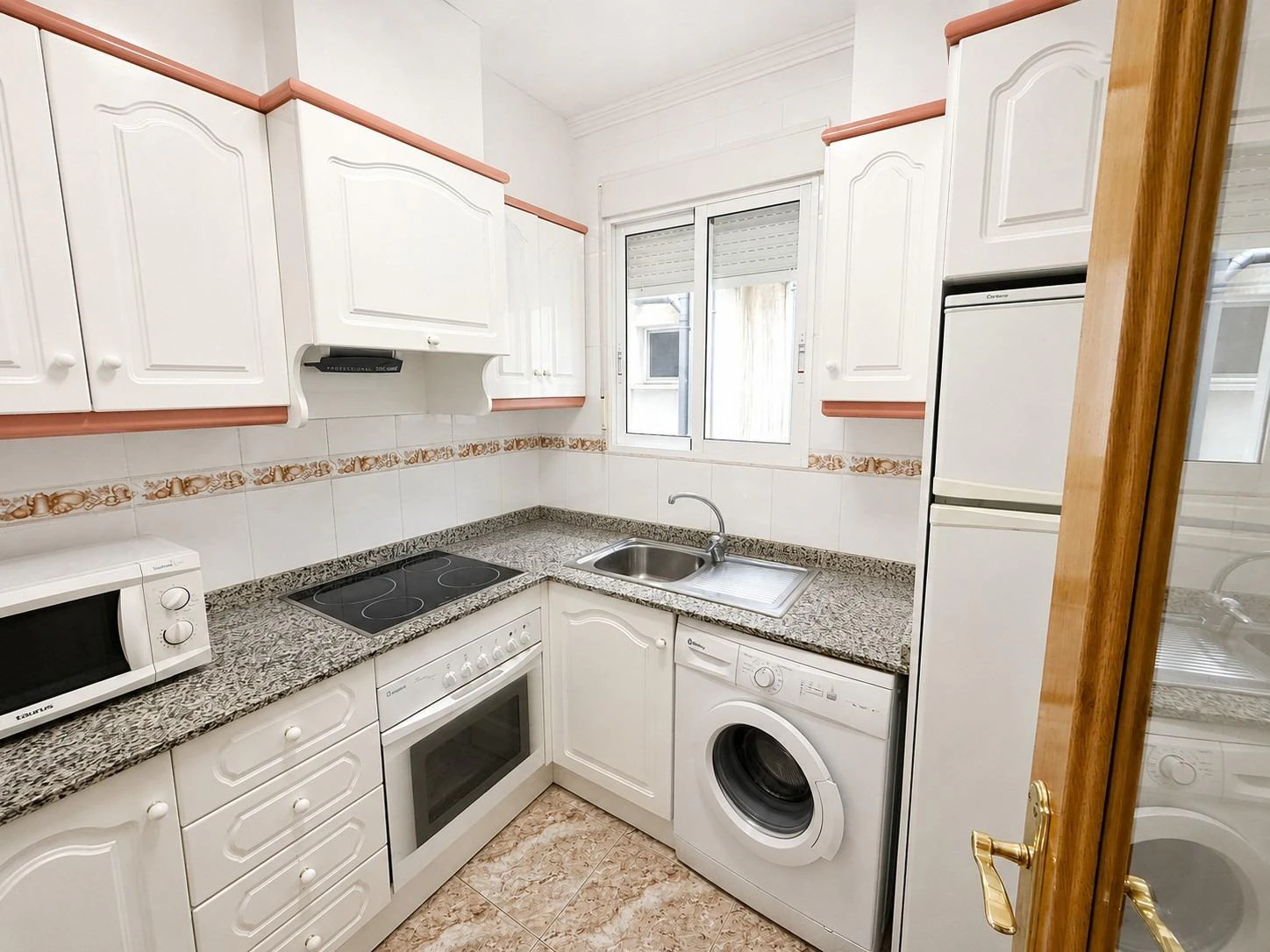 Opportunity for 2 bedrooms with enclosed garage.
