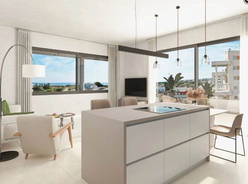 Apartamentos de obra nueva en playa de Oliva
