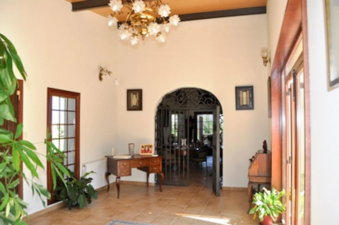 Casa rústica impresionante.