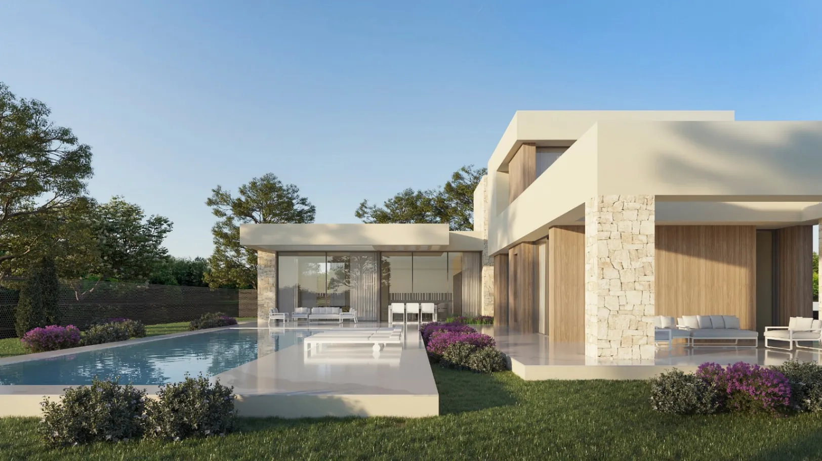 Chalet de obra nueva en Portichol, Jávea