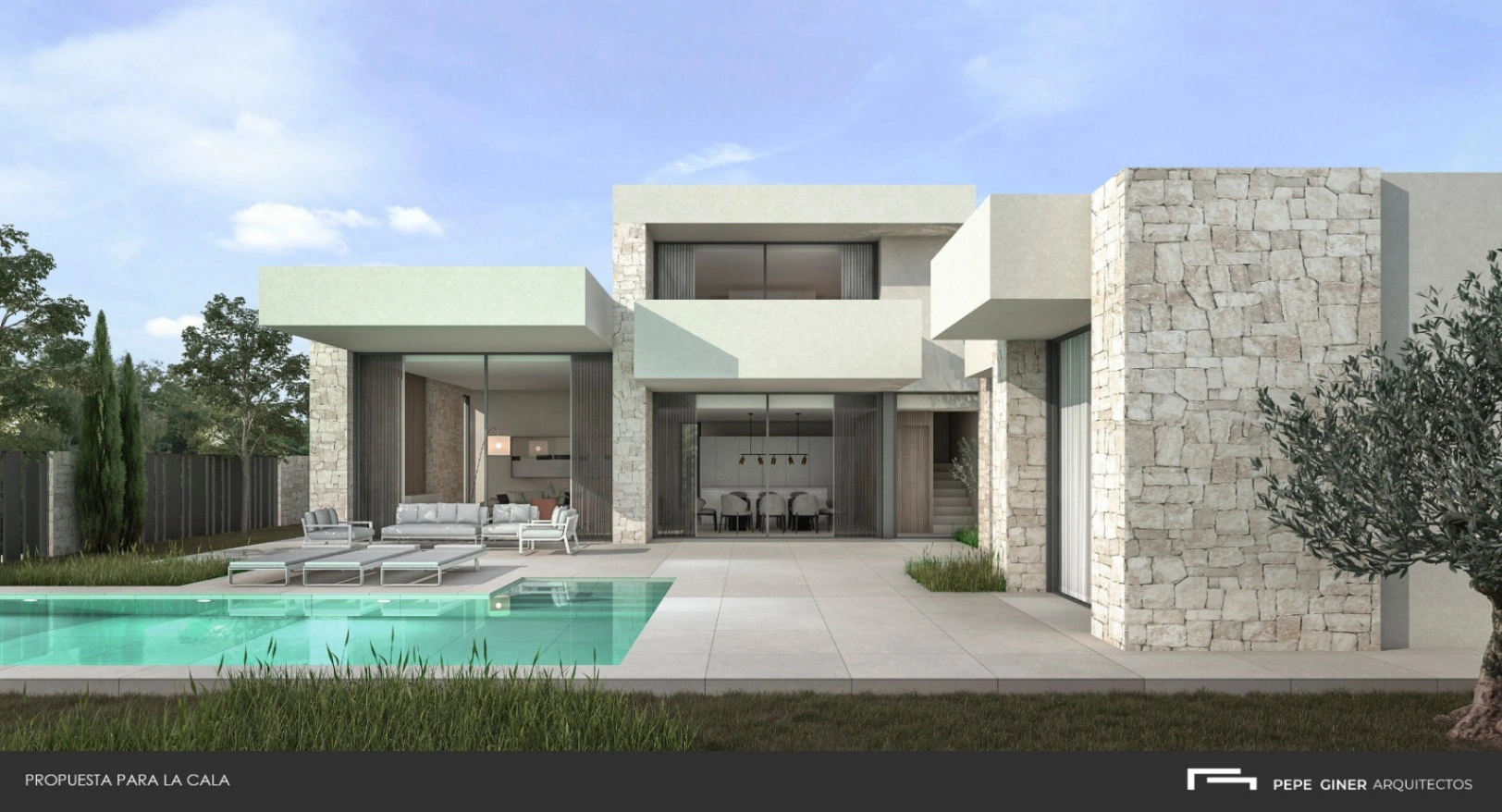 Chalet de obra nueva en Portichol, Jávea