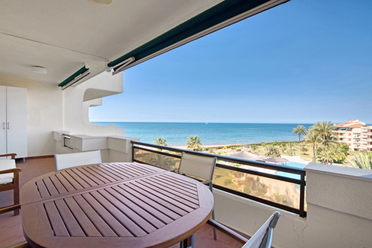 Apartamento primera línea de playa