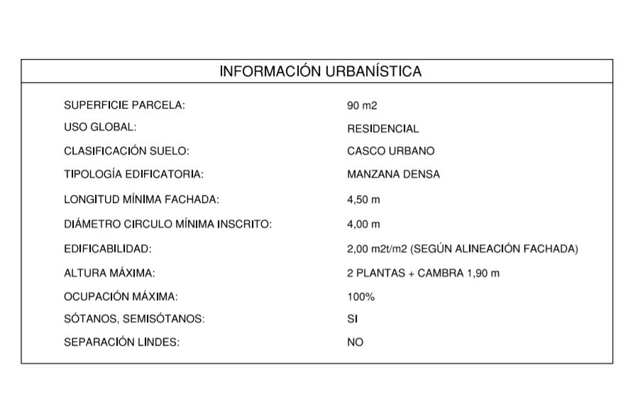 Solar urbano en venta en Alcalalí