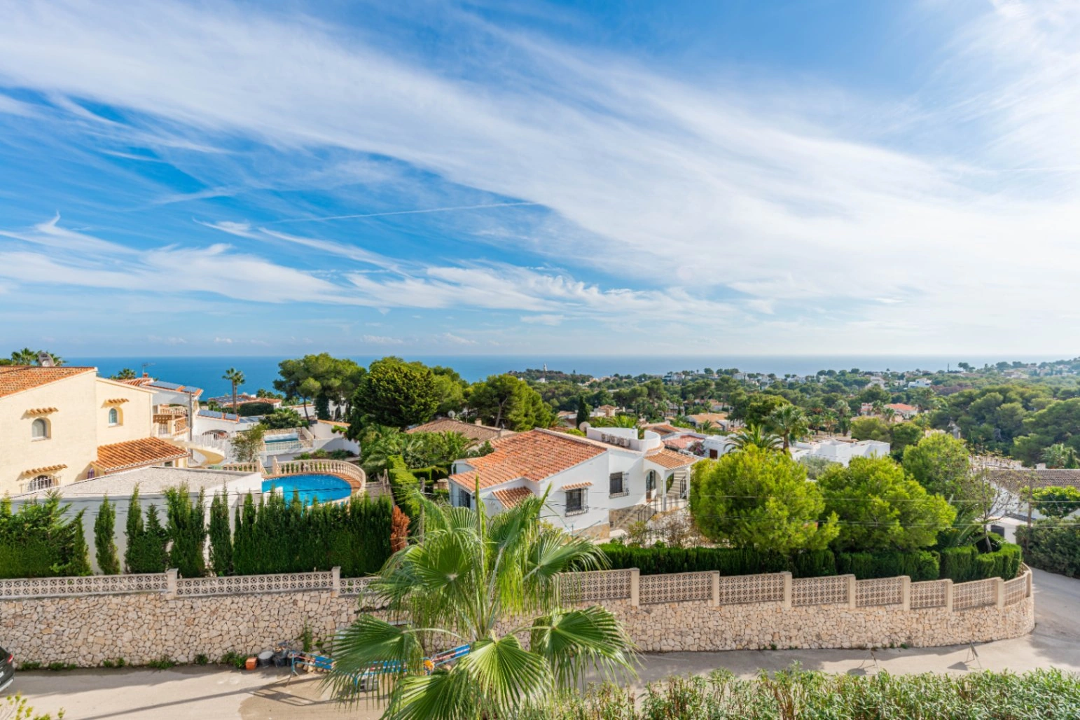 Villa Ibiza style en Balcón al mar con vistas al mar