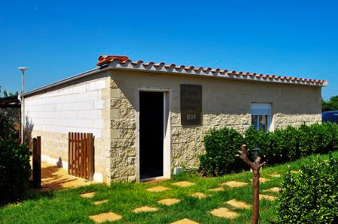 Casa rústica impresionante.