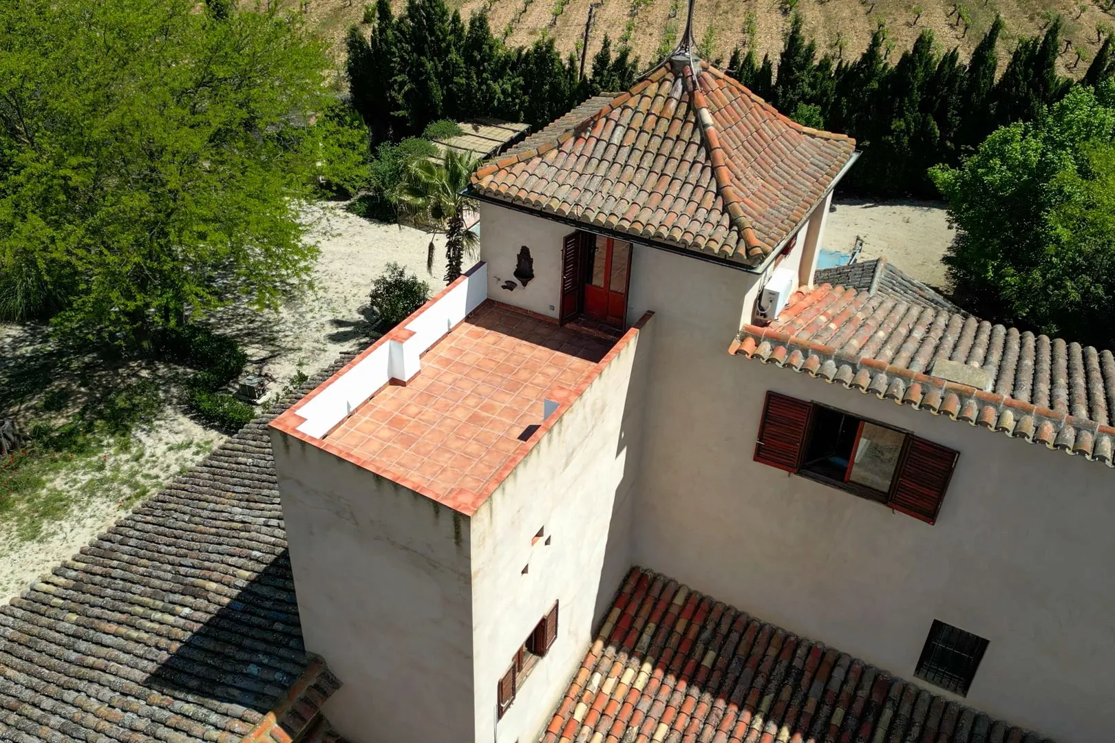Gran Masía en Fontanars dels Alforins.