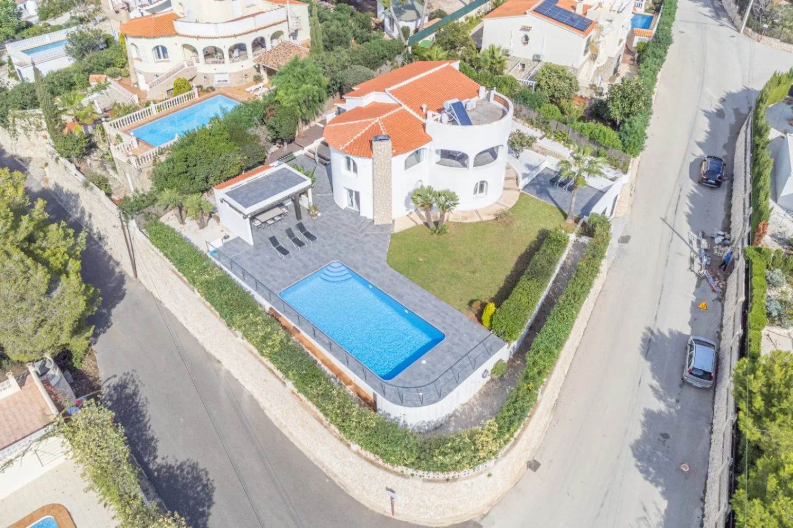 Villa Ibiza style en Balcón al mar con vistas al mar