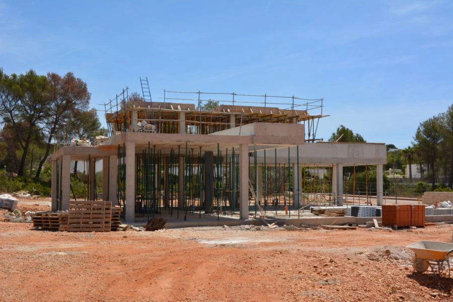 Chalet de obra nueva en Portichol, Jávea
