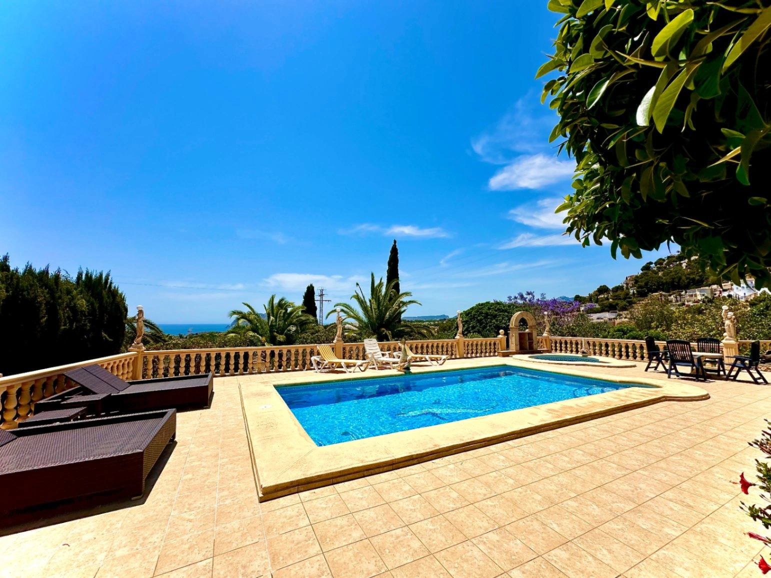 Chalet con impresionantes vistas en San Jaime