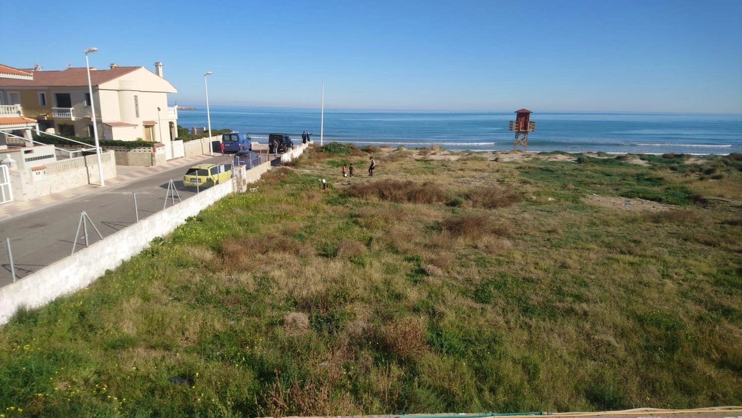 Parcela en primera línea de mar Cullera