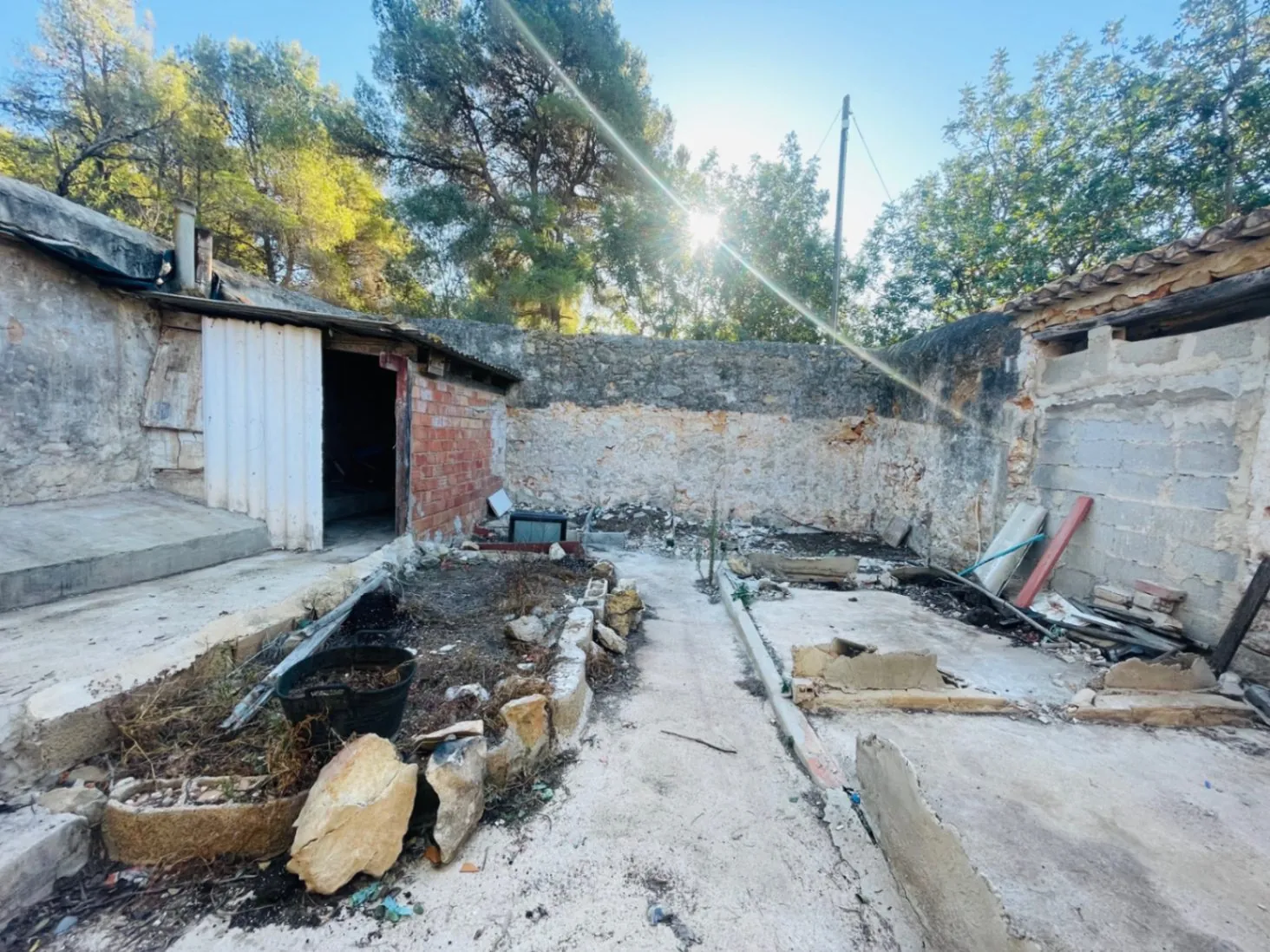 Casa de campo en zona Rotas con parcela de 12000m2.