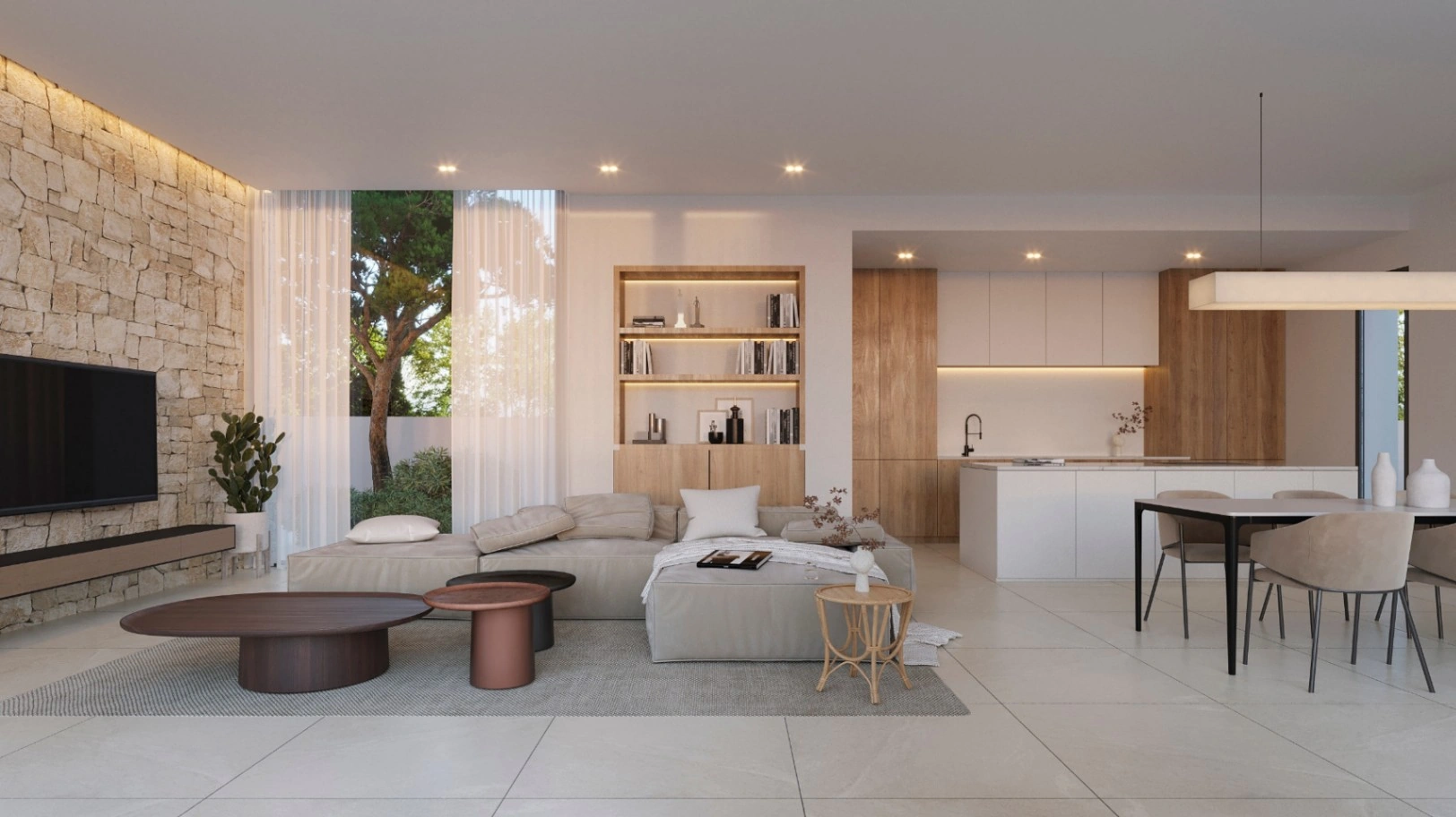 Chalet de obra nueva en Portichol, Jávea