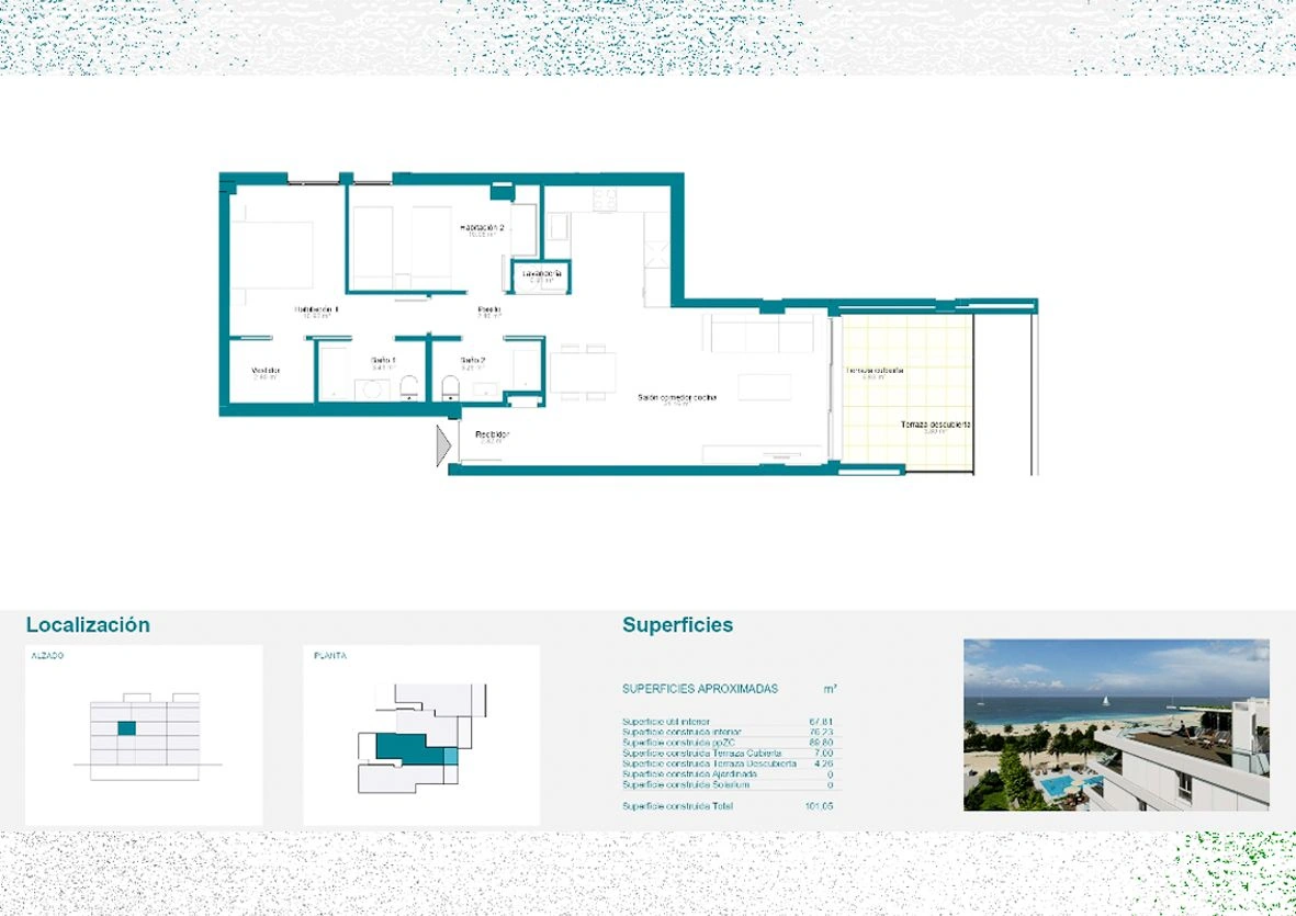 Apartamento de lujo en primera línea de playa en Dénia.