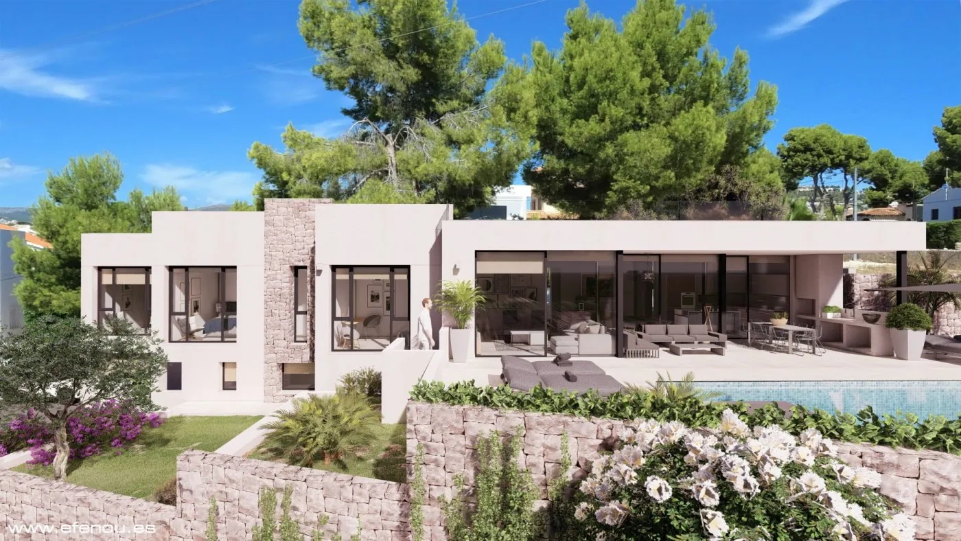 Villa en venta en Calpe