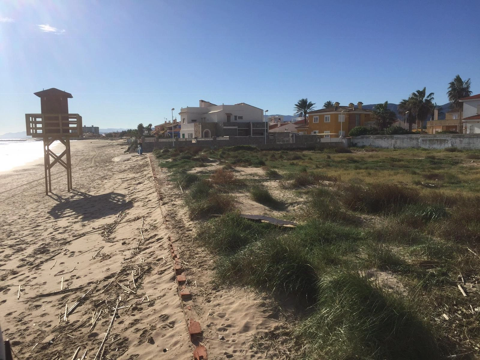 Parcela en primera línea de mar Cullera