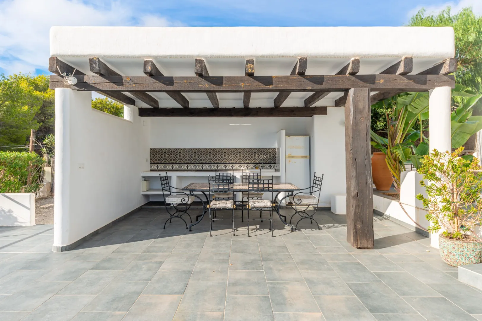 Villa Ibiza style en Balcón al mar con vistas al mar