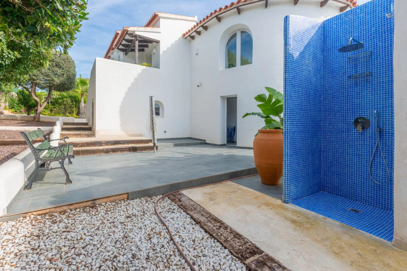 Villa Ibiza style en Balcón al mar con vistas al mar